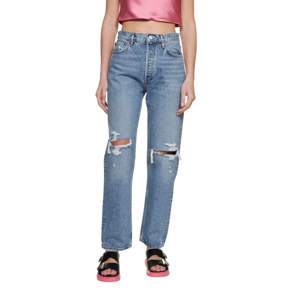 Agolde Denim - AGOLDE LANA Straight Leg Jeans